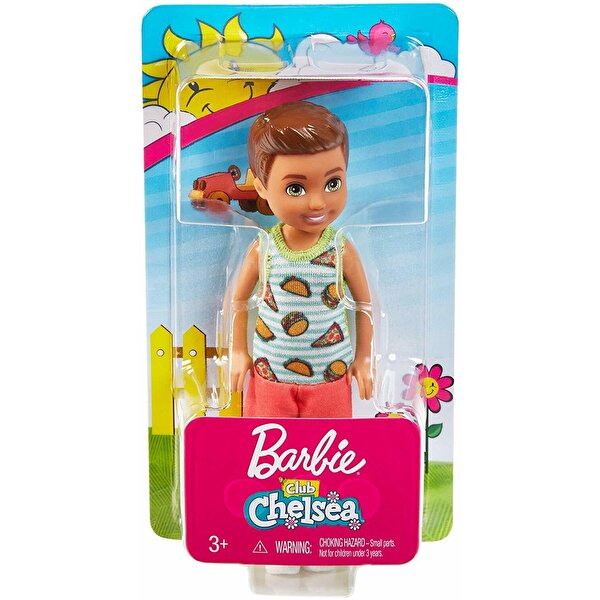 Barbie Aksesuarlı Chelsea Bebekler Hamburger Tişörtlü FXG78