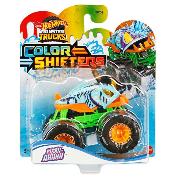 Hot Wheels Monster Trucks Renk Değiştiren Araçlar Piran Ahhhh HVH85