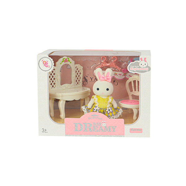 Bay Dreamy Mini Tavşan Aksesuarlı Şifonyer Seti