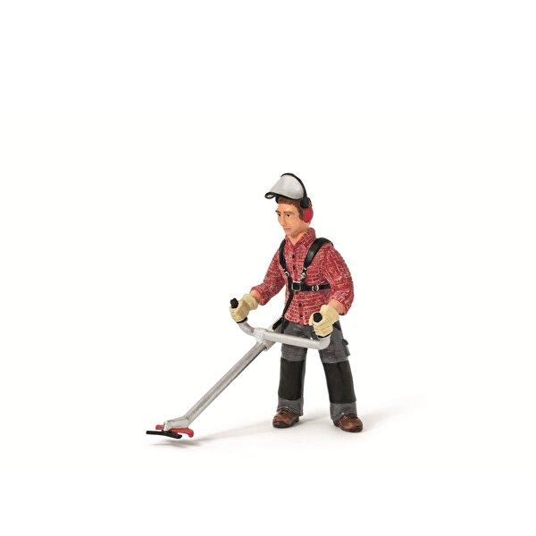 Schleich  Çim Kesen İşçi 13458
