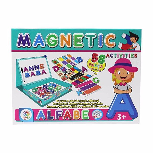 Manyetik Alfabe Aktivite Oyun Seti