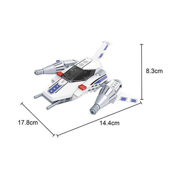 Ausini Space Uzay Savaş Gemisi Aracı Seti 126 Parça