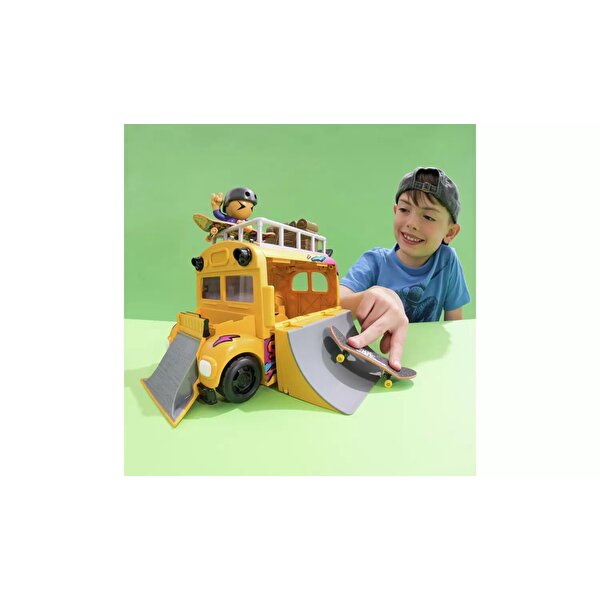 Tech Deck Sk8 Crew 2'si 1 Arada Dönüşen Ultra Sk8 Otobüs