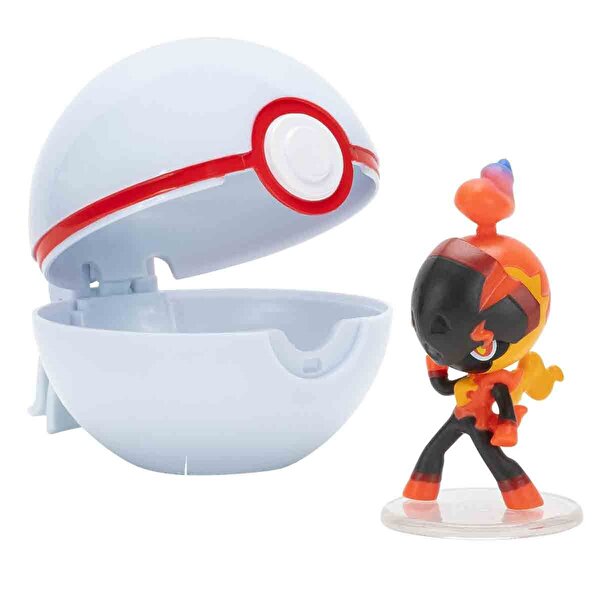 Pokemon CIip N Go Figür S2 Charcadet ve Premier Ball