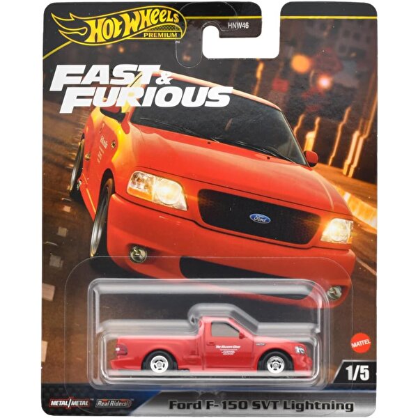 Hot Wheels Hızlı ve Öfkeli Premium Arabalar Ford F-150 SVT Lightning HYP75