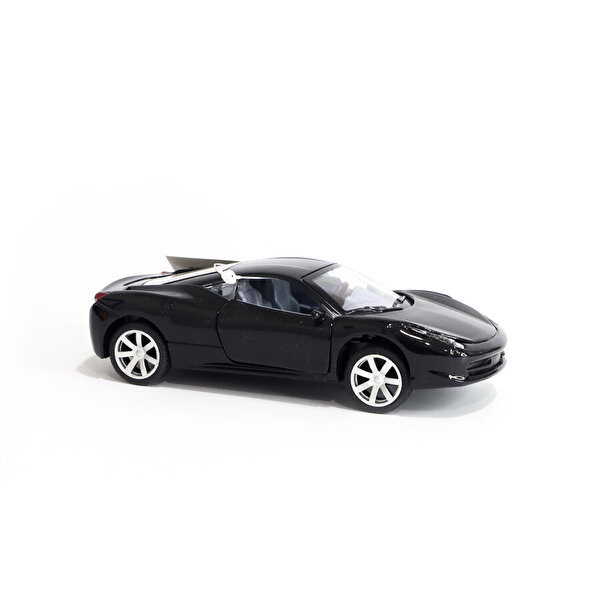 Diecast Sesli Işıklı Arabalar - Siyah Lamborghini