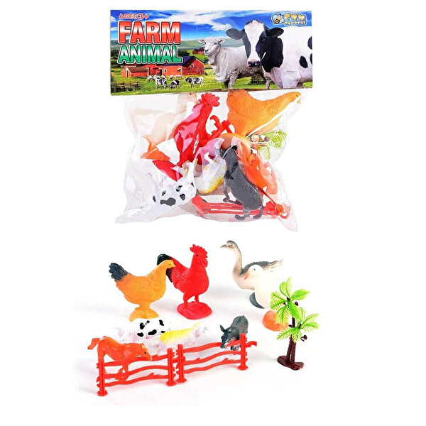 Küçük Hayvan Seti Poşetli