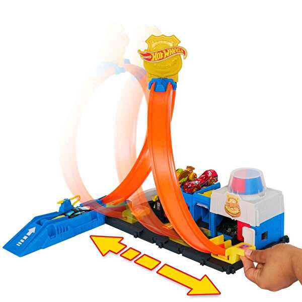 Hot Wheels Polis İstasyonu Oyun Seti JBM71