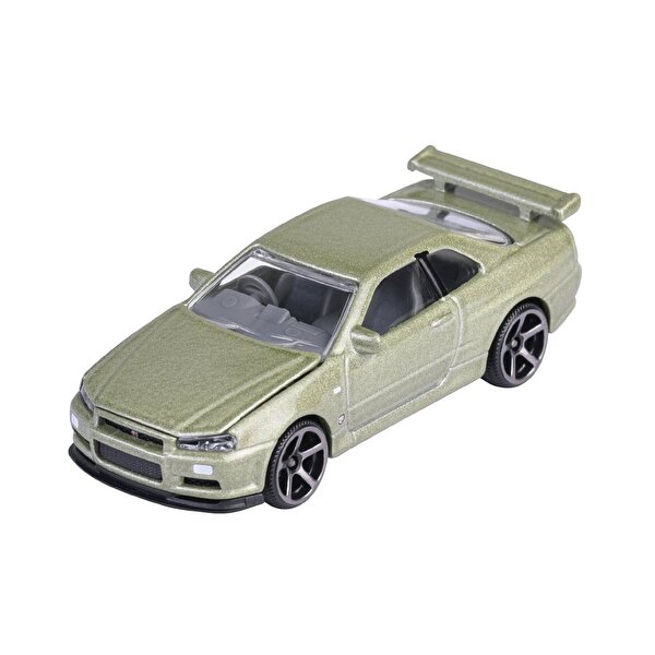 Majorette Japan Serisi Premi̇um Arabalar Nissan Skyline Gt-R (R34) Su Yeşi̇li̇
