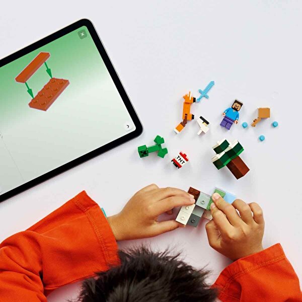 LEGO Minecraft Steve’in Tayga Macerası 21583