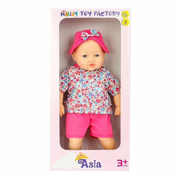 Asia Baby Pembe Şapkalı 40 Cm