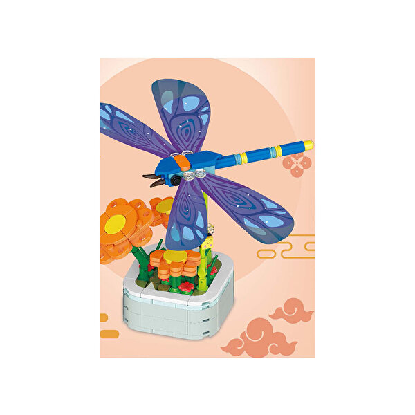 Mega Çi̇çekler ve Böcekler Yapı Blokları Yusufçuk