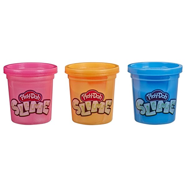 Play-Doh Slime 3lü Hamur Mavi-Pembe-Turuncu E8810