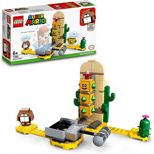 LEGO Mario Çöl Pokey Ek Macera Seti 71363