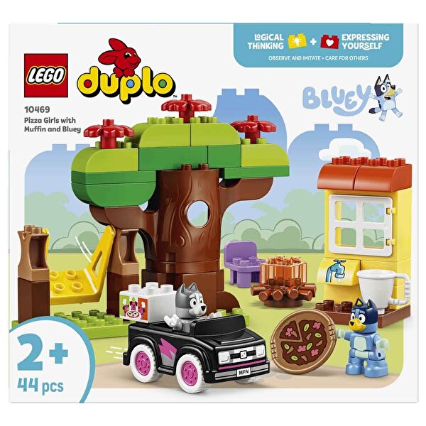 LEGO Duplo Bluey Pizzacı Kızlar: Muffin ve Bluey 10469
