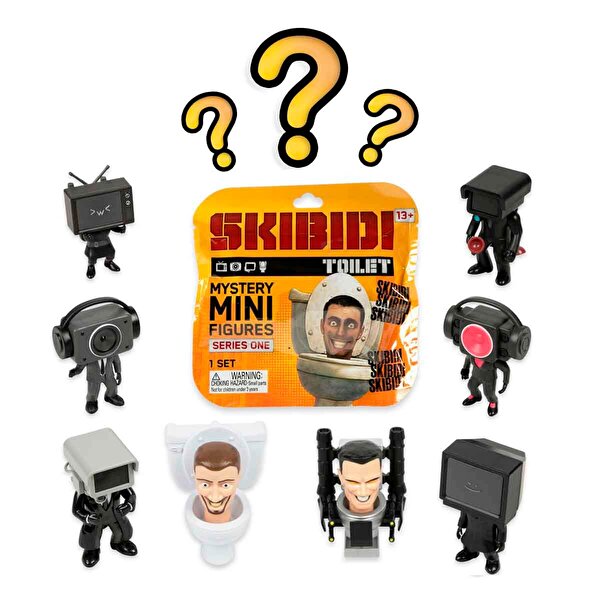 Skibidi Toilet Mini Sürpriz Figür