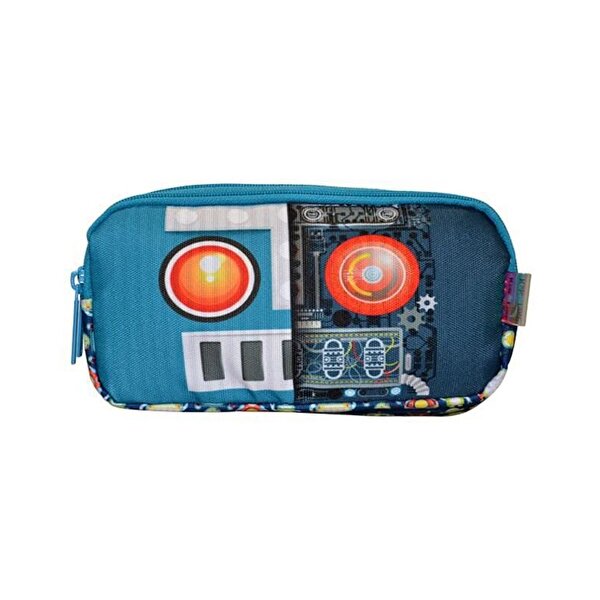 Kaukko Kids&Love 3 Bölmeli Sweet Robot Kalem Çantası