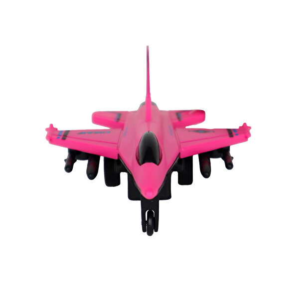 Çek Bırak Savaş Uçakları Pembe 12 Cm