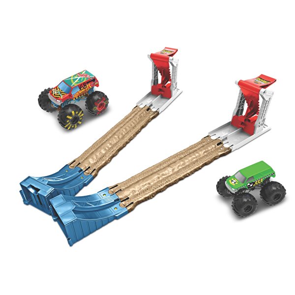 Hot Wheels Monster Trucks Çifte Çarpışma Seti GYC80