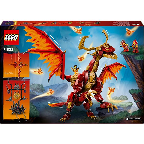 LEGO NINJAGO Hareket Kaynak Ejderhası 71822