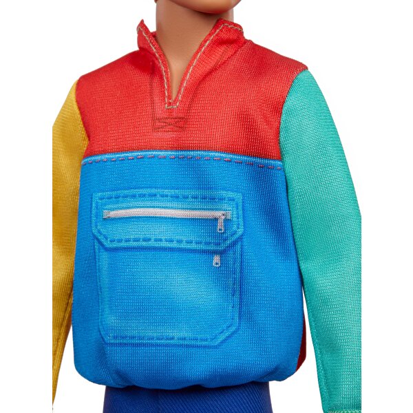 Barbie Yakışıklı Ken Bebekler Renkli Sweatshirt GRB88