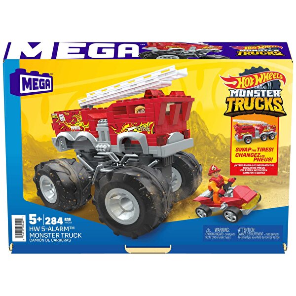 MEGA Hot Wheels Hw 5 Alarm İtfaiye Aracı HHD19