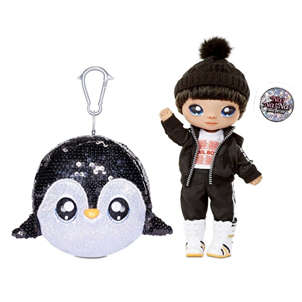 Na! Na! Na! Sürpriz Parıltılı Seri 1 Penguin Andre Avalanche