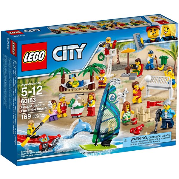 LEGO® City İnsan Paketi – Plajda Eğlence