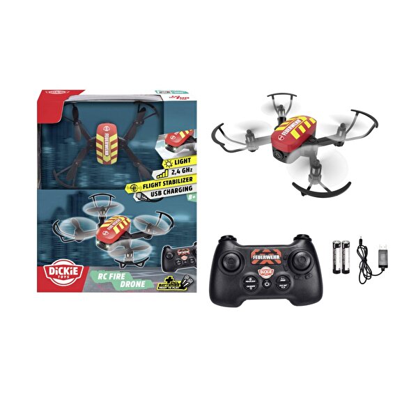 Dickie RC Fire Drone Uzaktan Kumandalı İtfaiye Drone