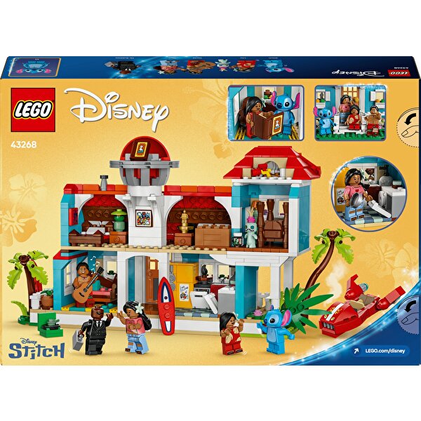 LEGO Disney Lilo ve Stiç Plaj Evi 43268