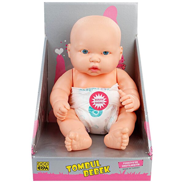 Türkçe Konuşan Tombul Bezli Bebek 43 cm.