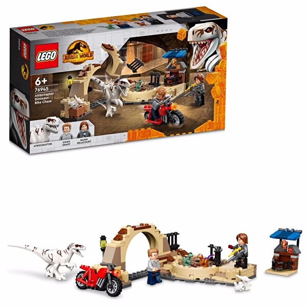 LEGO® Jurassic World Atrociraptor Dinozor Motosiklet Takibi 76945
