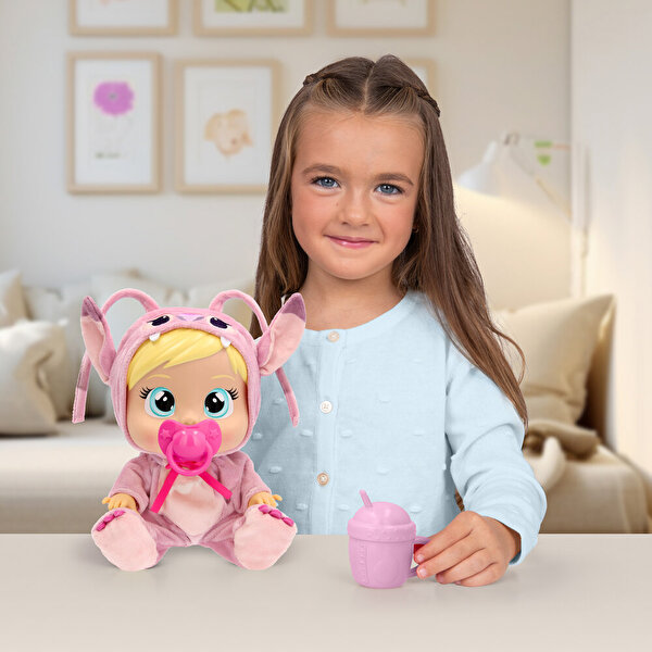 Cry Babies Love and Care Angel Kostümlü Bebek