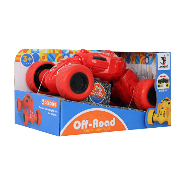 Çek Bırak Teleskopik Araba Kırmızı