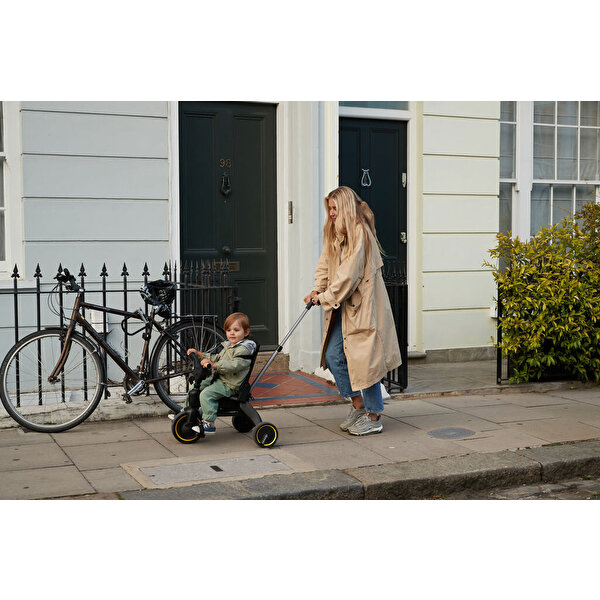 Doona Li̇ki̇ Katlanır Bebek Bisikleti̇ S5 Ni̇tro Black