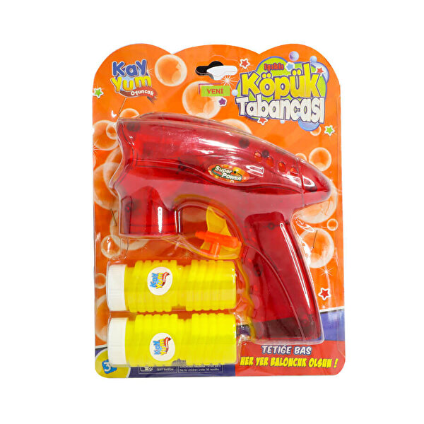 Büyük Işıklı Köpük Tabanca Kırmızı