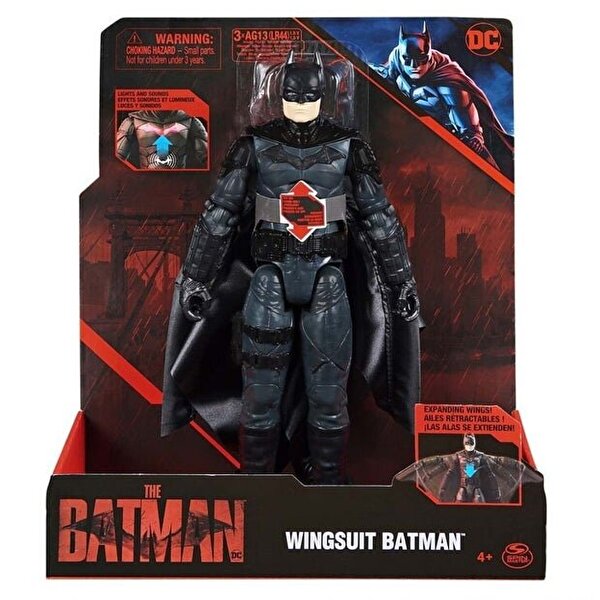 Wingsuit Batman Sesli ve Işıklı Aksiyon Figür 30 cm