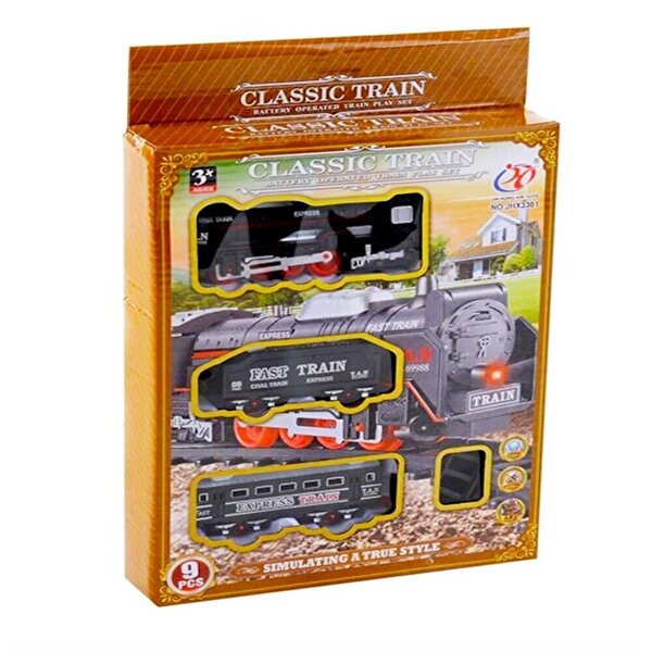 Pilli Kutulu Tren Seti 9 Parça