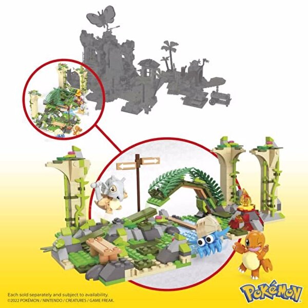 Mega Bloks Pokemon Antik Kent Seti HDL86