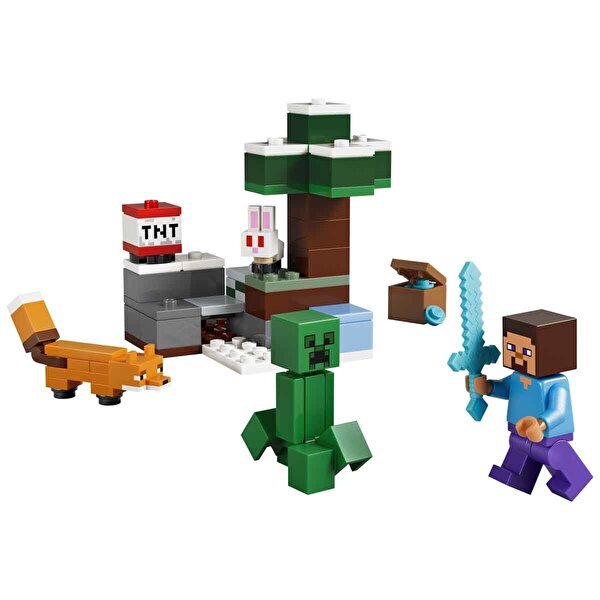 LEGO Minecraft Steve’in Tayga Macerası 21583