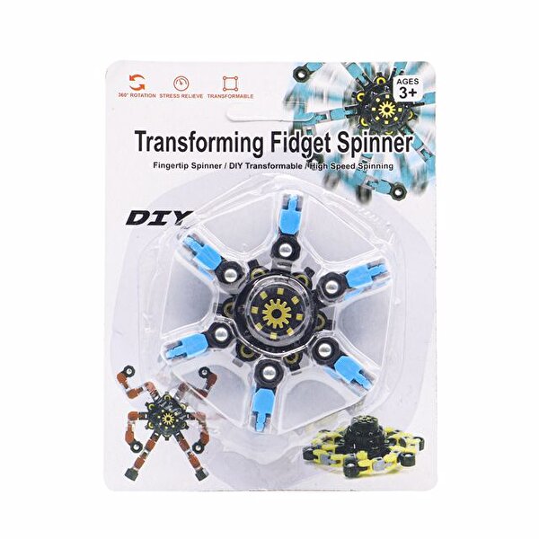 Robotik Stres Çarkı Mavi