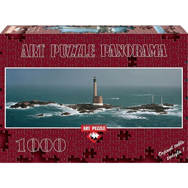 Art Puzzle 1000 Parça Les Roches Lighthouse