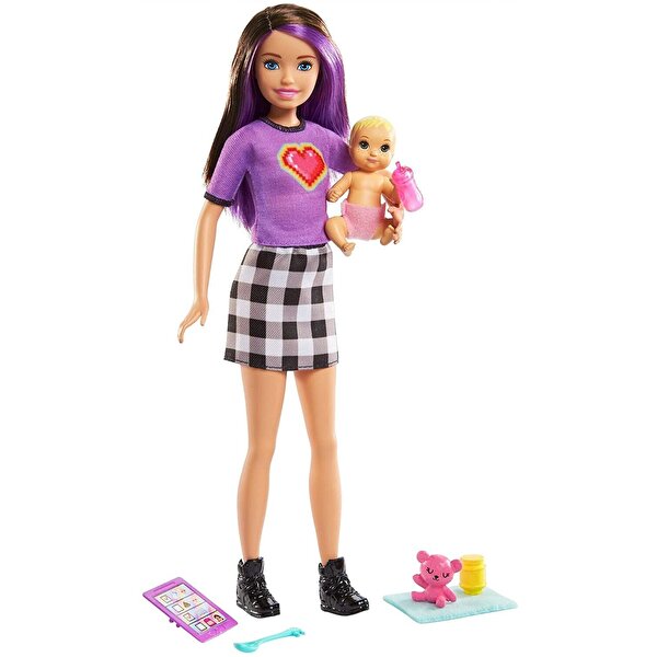 Barbie Bebek Bakıcısı Skipper Bebek Serisi GRP11