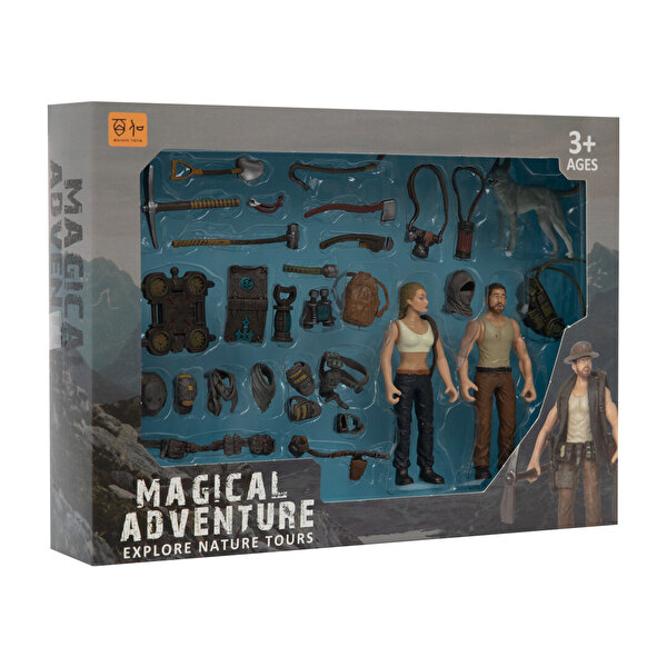 2'li Figürlü Köpekli Savunma Seti