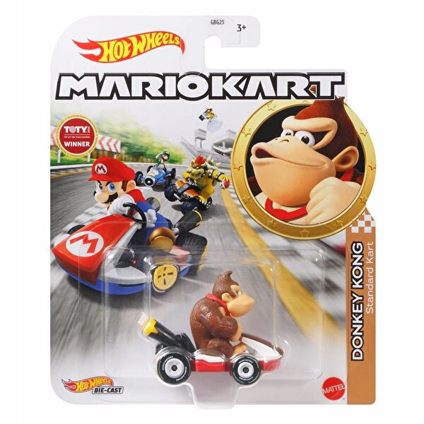 Hot Wheels Mario Kart Karakter Araçlar Donkey Kong GRN24