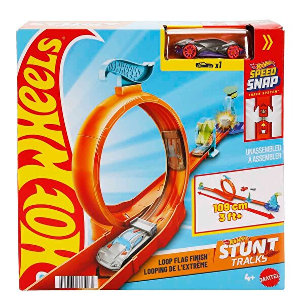 Hot Wheels Stunt Trucks Akrobatik Yarış Pisti Oyun Seti JHK77