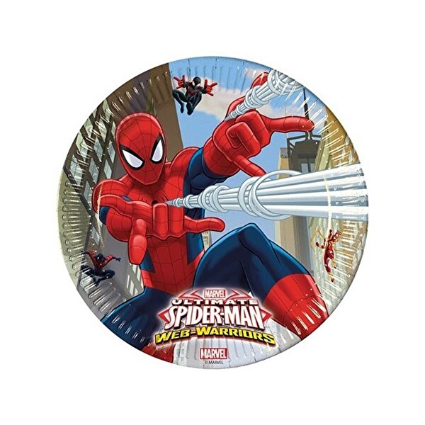 Spiderman Web Warriors Tabak - 8'li