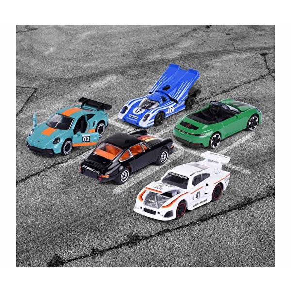 Majorette Porsche Araba Seti