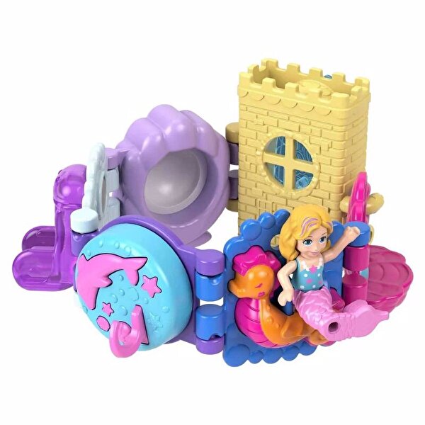 Polly Pocket Bileklik Olabilen Sevimli Oyun Setleri HKV70