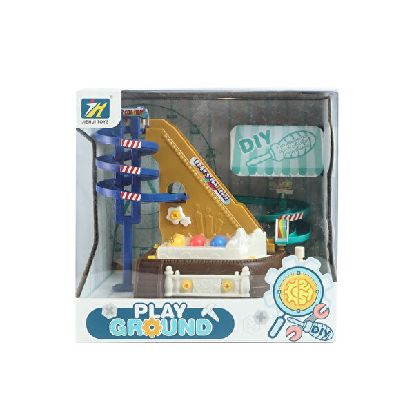 Lunapark Kaydırak Eğlencesi